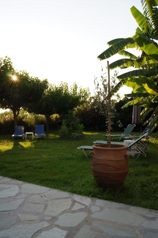 Zahrada ubytování Silvi Mari Apartments