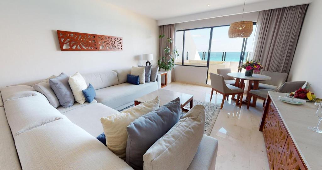Posezení v ubytování Park Royal Beach Cancun - All Inclusive