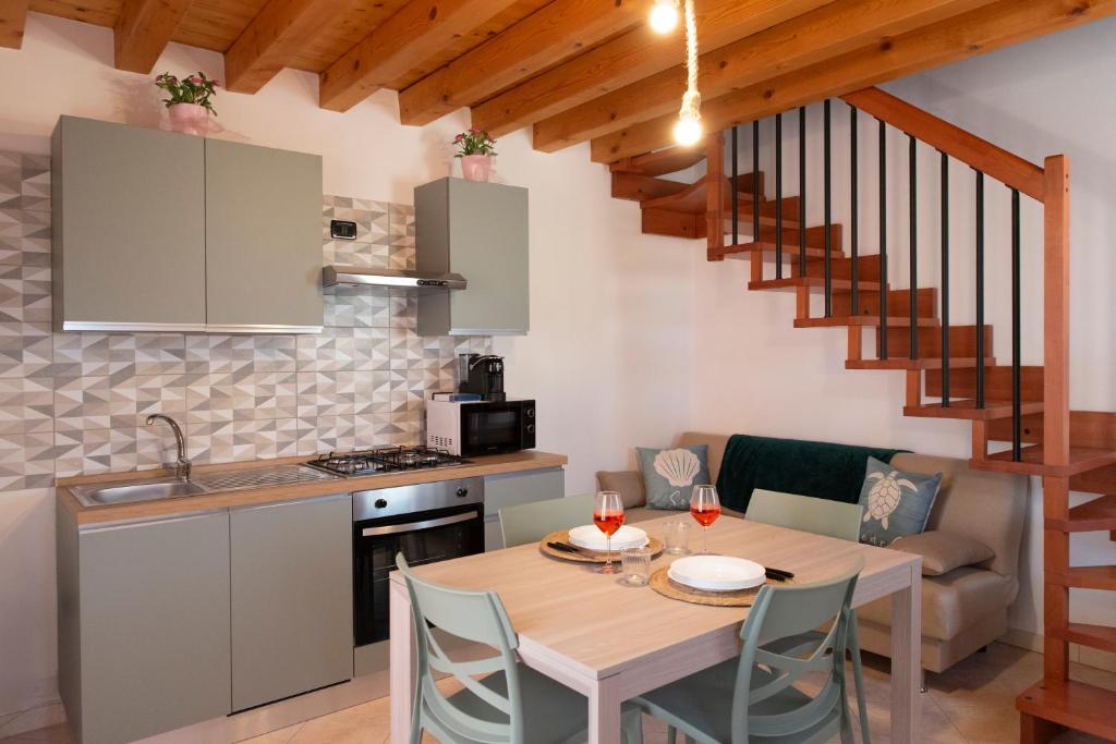 Nhà bếp/bếp nhỏ tại Cà Vecia - Apartments & Rooms