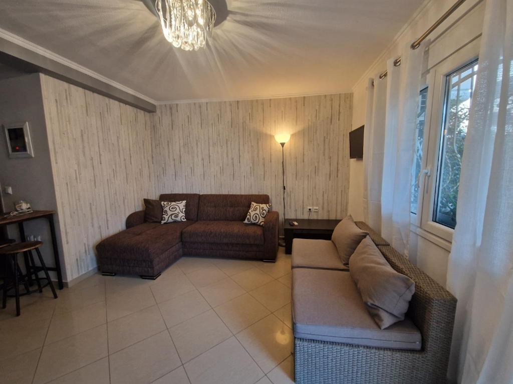 Posezení v ubytování Iro Apartments