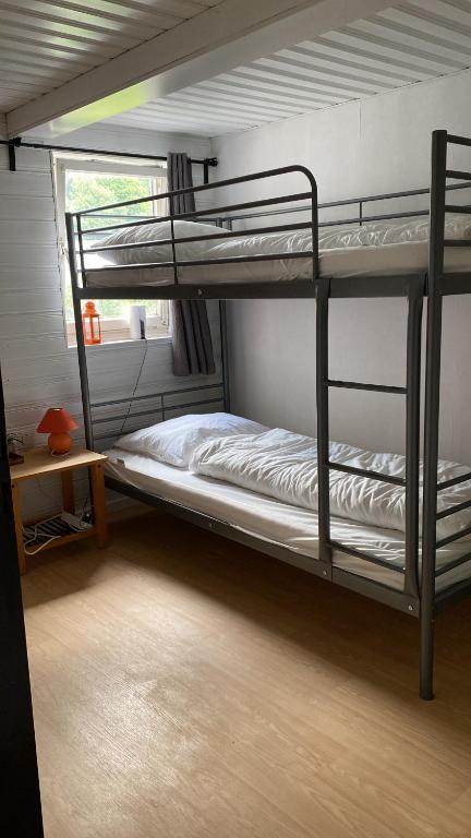 Postel nebo postele na pokoji v ubytování Haus Bornstein
