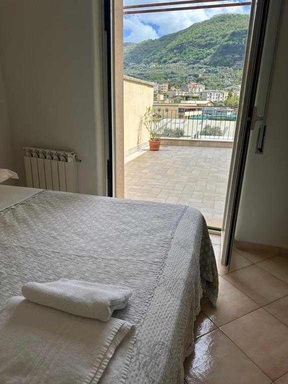 Nespecifikovaný výhled na hory nebo výhled na hory při pohledu z bed and breakfast