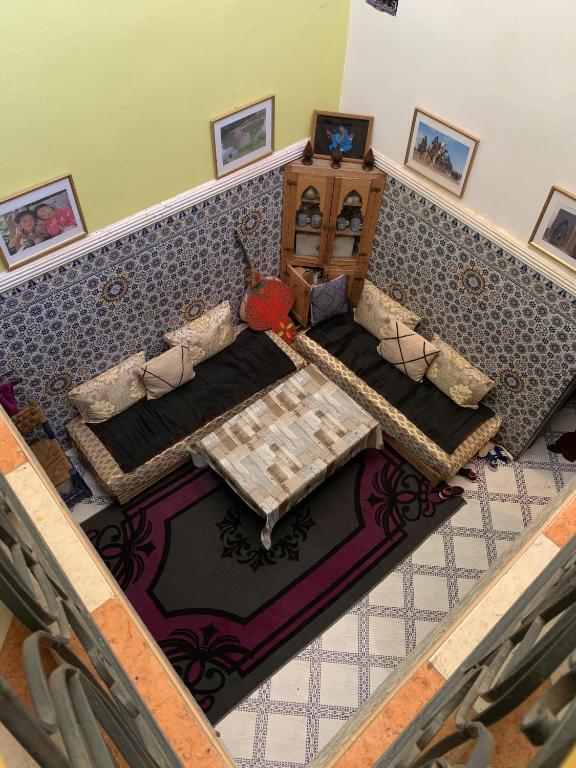 Posezení v ubytování Riad taddert