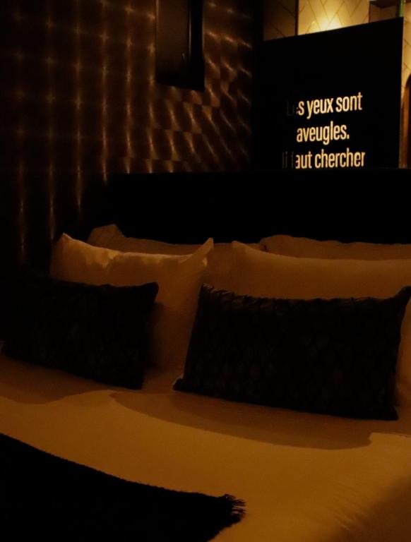 Cama o camas de una habitación en Hotel Helene