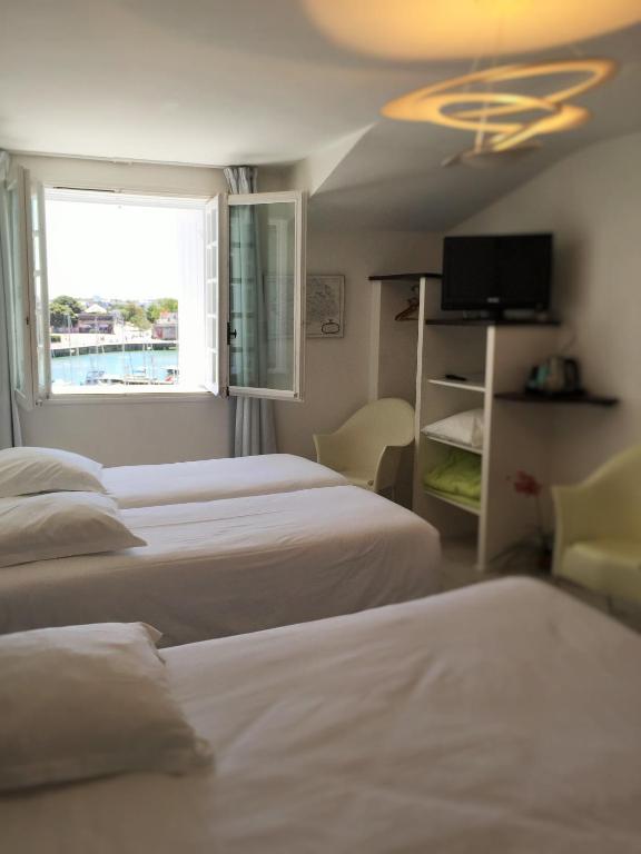 Hotel La Marine, Vieux Port - Camera Familiare - Lato Porto