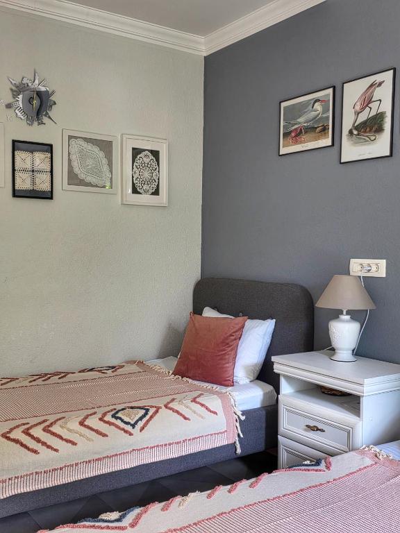 Postel nebo postele na pokoji v ubytování Apartment Mint&Rose