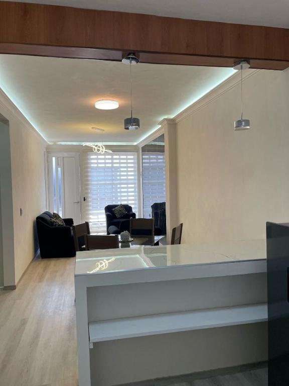 Posezení v ubytování Apartamento 2 recámaras, smart nuevo