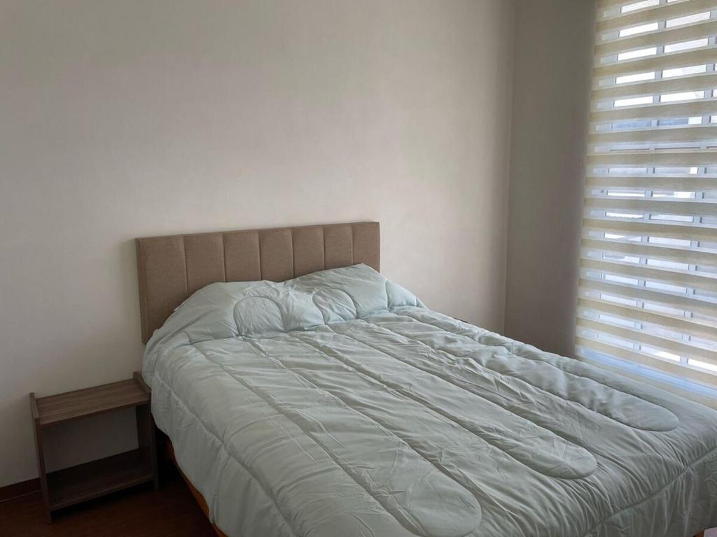 Postel nebo postele na pokoji v ubytování Apartamento 2 recámaras, smart nuevo