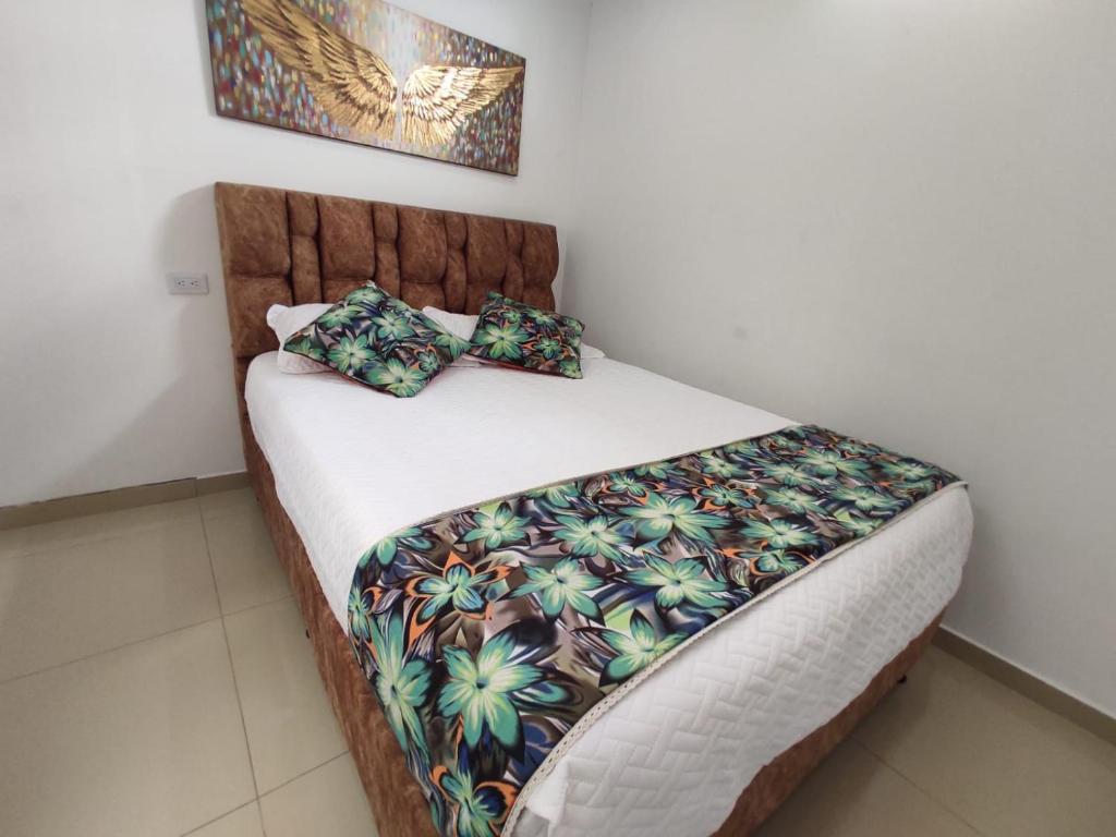 Postel nebo postele na pokoji v ubytování Habitación con baño privado 2