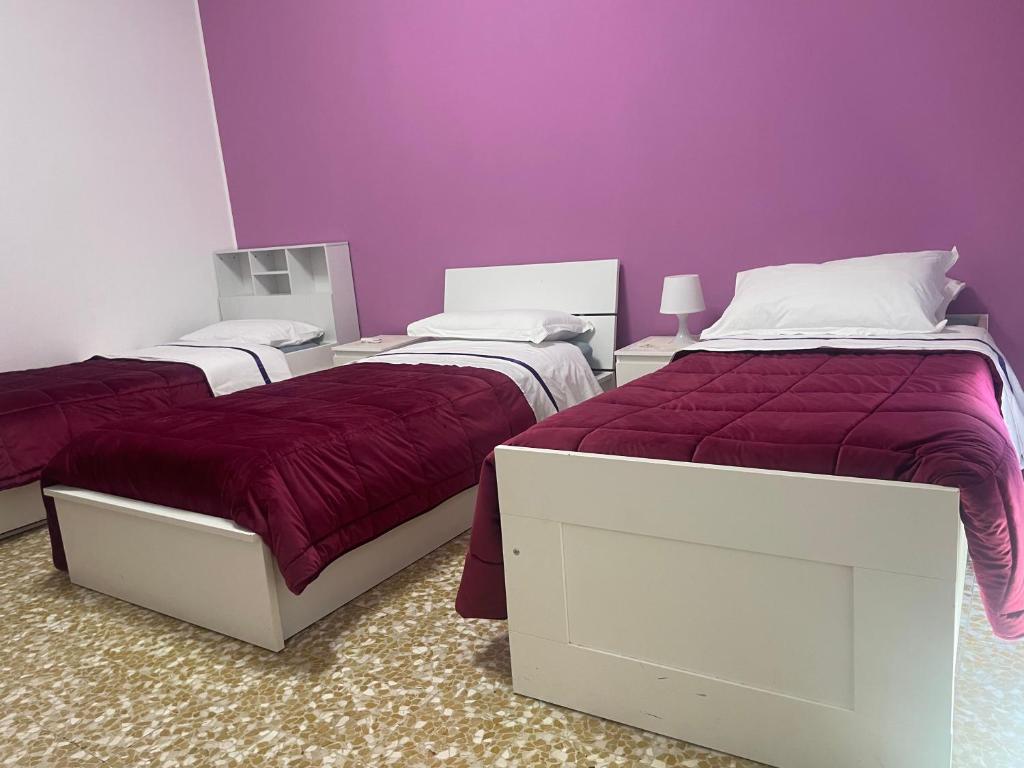 Postel nebo postele na pokoji v ubytování Aeroporto room
