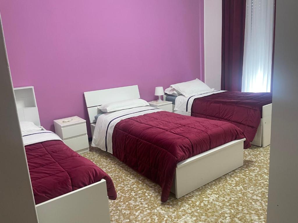 Postel nebo postele na pokoji v ubytování Aeroporto room