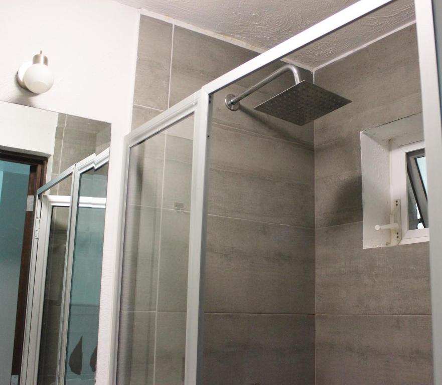Koupelna v ubytování Hotel Colon Express