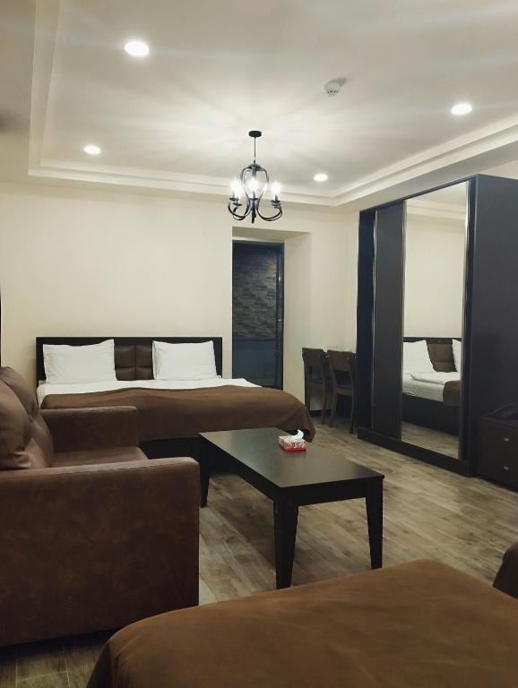 Posezení v ubytování Boutique Living Hotel