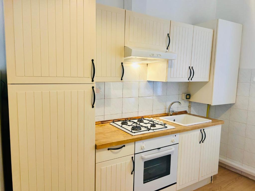 Dapur atau dapur kecil di Casa de Julieta