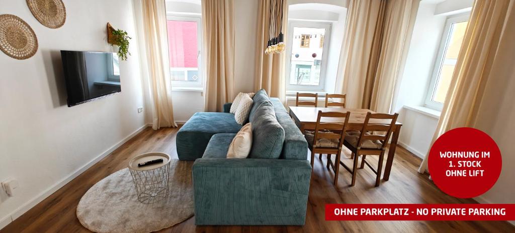 TV a/nebo společenská místnost v ubytování Ferienwohnungen Meier
