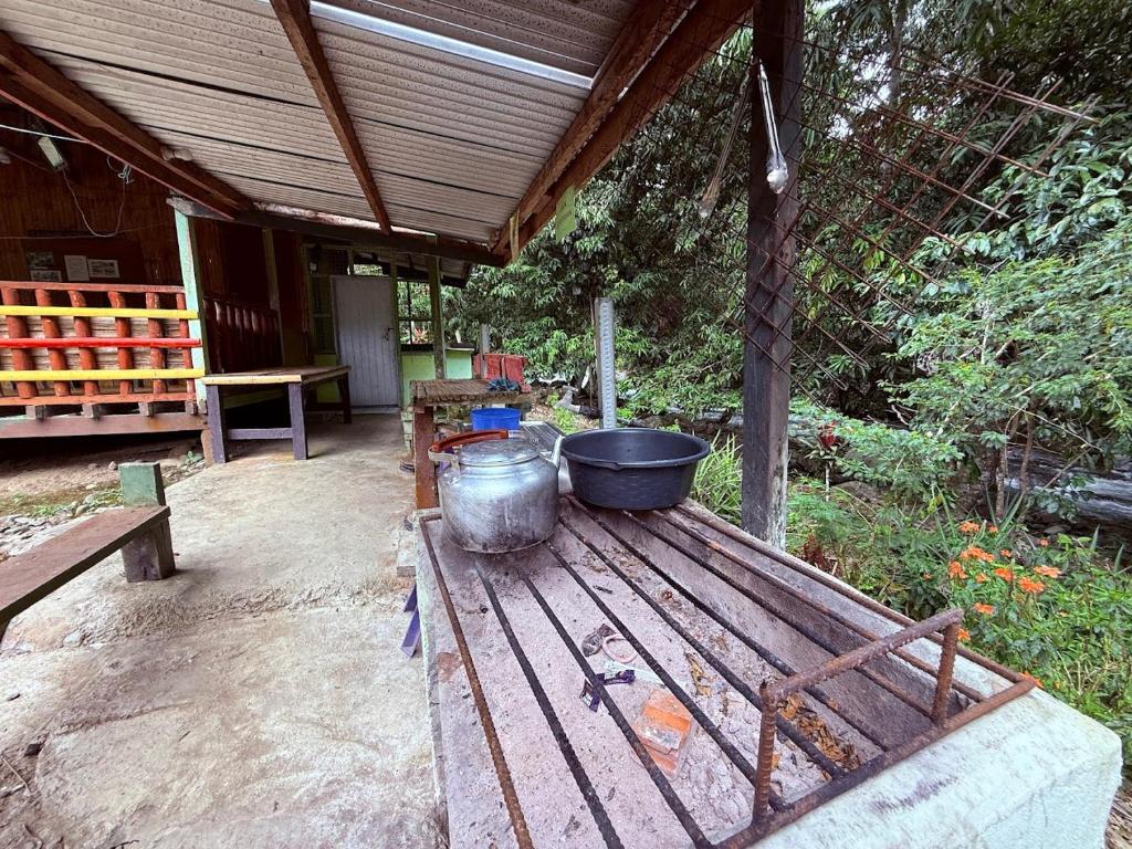 Zahrada ubytování Langanan Campground Poring Ranau