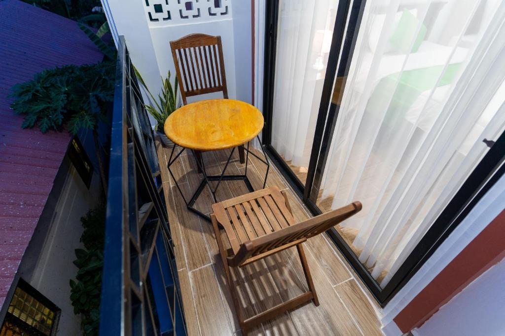 Balkón nebo terasa v ubytování 855 Villa S R