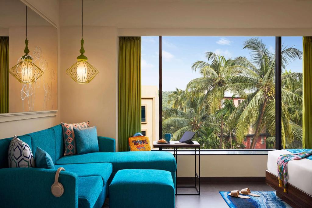 Posezení v ubytování Hyatt Centric Candolim Goa