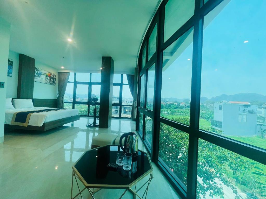 Posezení v ubytování Tam Coc Guest House One & Hotel Ninh Binh