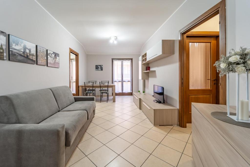 Χώρος καθιστικού στο Cà del Borgo