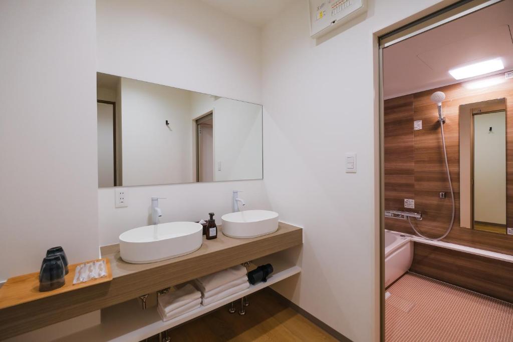 Ένα μπάνιο στο HOTEL ALL IN Kumamoto