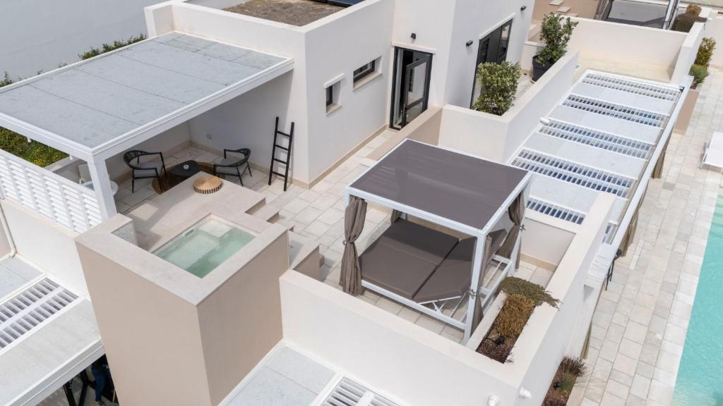 Balkón nebo terasa v ubytování Kalinifta Rooms Luxury Style