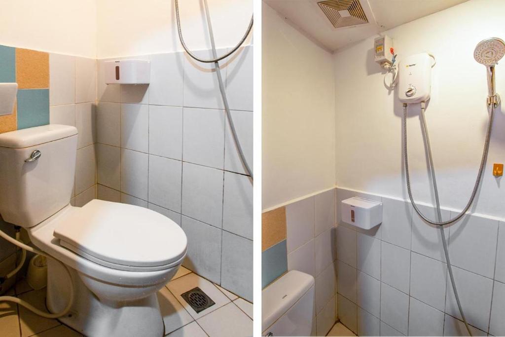 Koupelna v ubytování Hometel Barrio House Mactan
