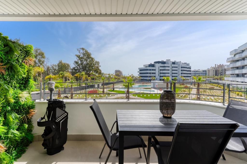 Μπαλκόνι ή βεράντα στο Alboran Playa & Golf