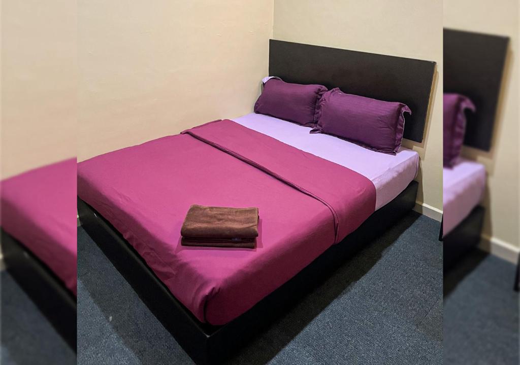 Postel nebo postele na pokoji v ubytování ALAN TRANSIT MOTEL - Klia