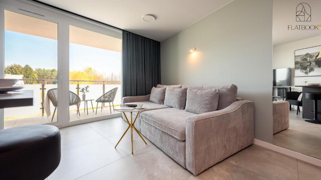Flatbook Apartamenty - Sztutowo Baltic Garden z Basenem i Parkingiem - Estudio Con Balcón