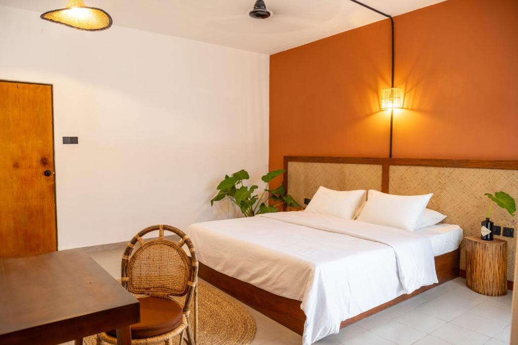 Postel nebo postele na pokoji v ubytování Alma Boutique Hostel - Colombo