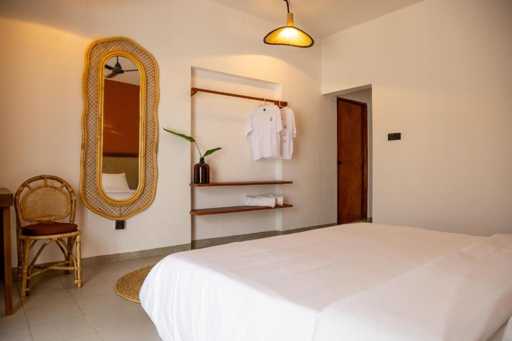 Postel nebo postele na pokoji v ubytování Alma Boutique Hostel - Colombo