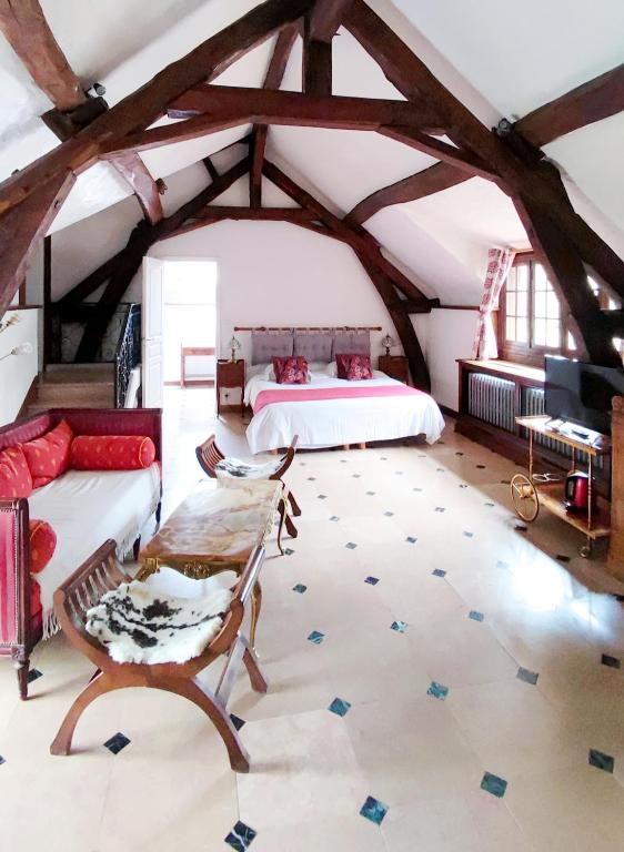 Chambres d'hôtes du domaine de l'Isle - Superior Driepersoonskamer
