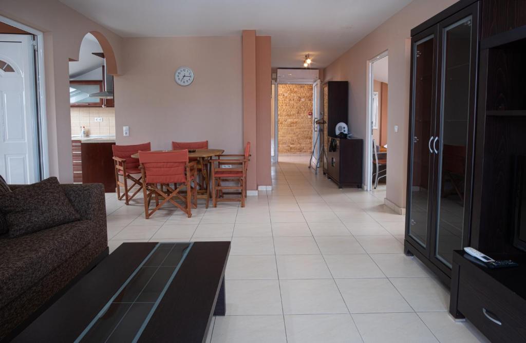 Predel za sedenje v nastanitvi Hotel Dionysos Polichrono