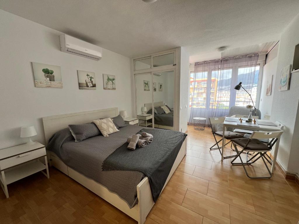 Posezení v ubytování Holiday apartment Edificio Iris, Benalmádena