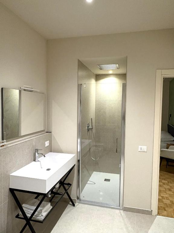 Koupelna v ubytování Giardini Rooms