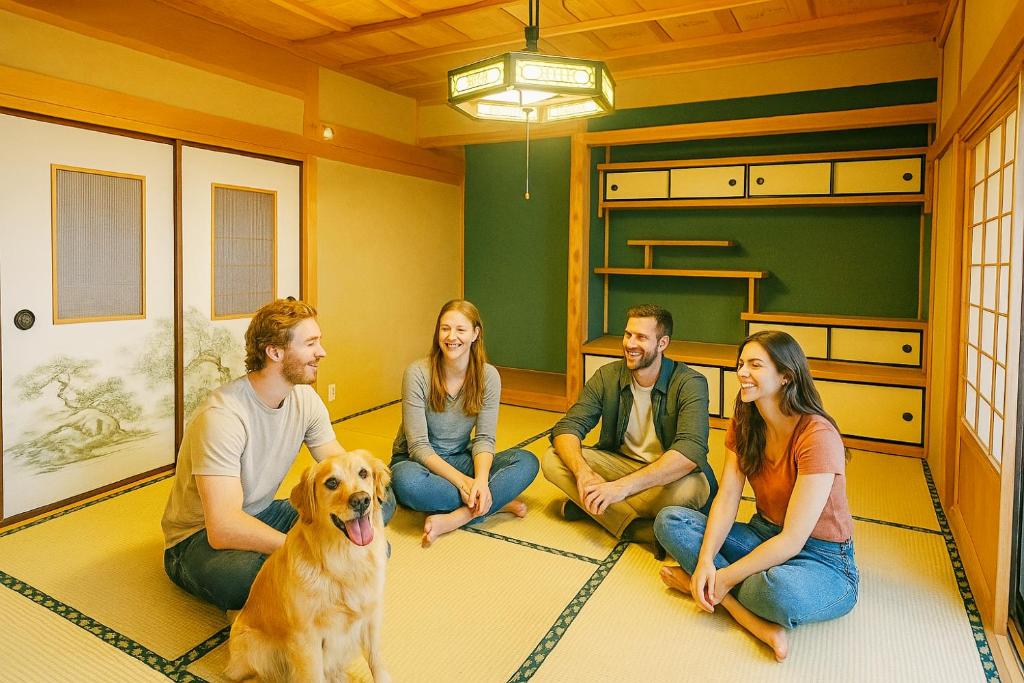 Hosté ubytování Guesthouse & Sharehouse カリマ安曇沓掛