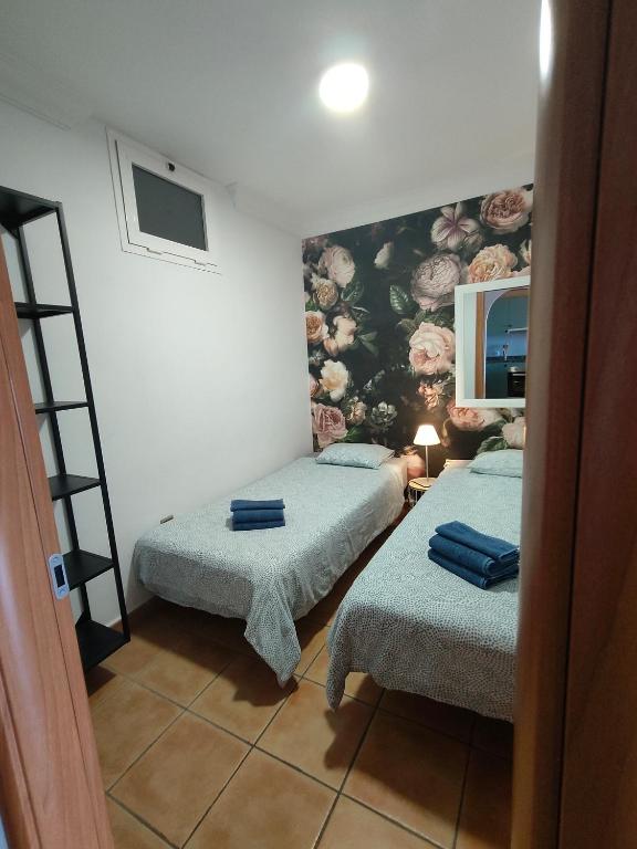 Posteľ alebo postele v izbe v ubytovaní Appartement résidence Casablanca II