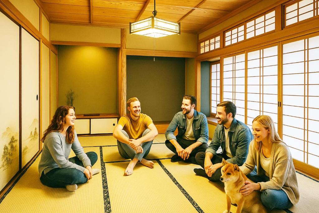 Hosté ubytování Guesthouse & Sharehouse カリマ安曇沓掛