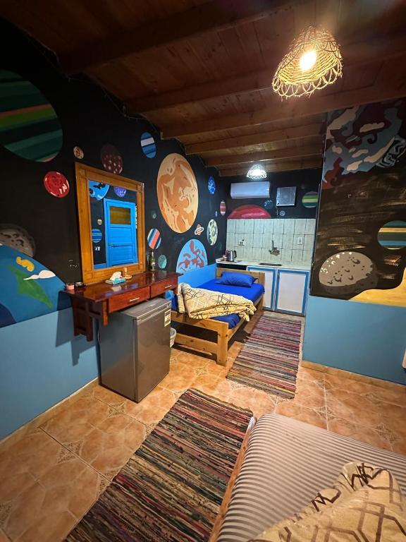 Posezení v ubytování Elrayga Camp Dahab