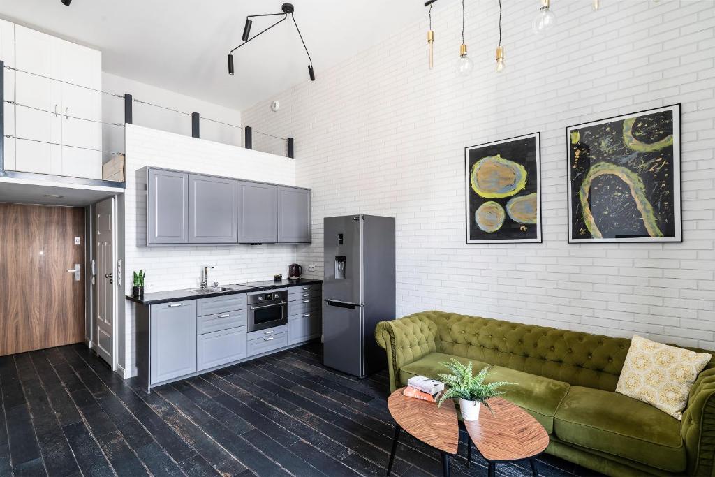 Kuchyňa alebo kuchynka v ubytovaní Smart Rental Management Apartments - CITY CENTER