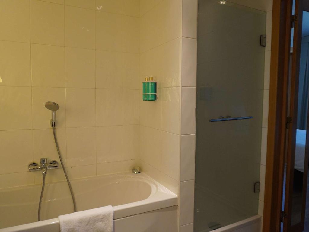 Koupelna v ubytování Novotel Roma Est