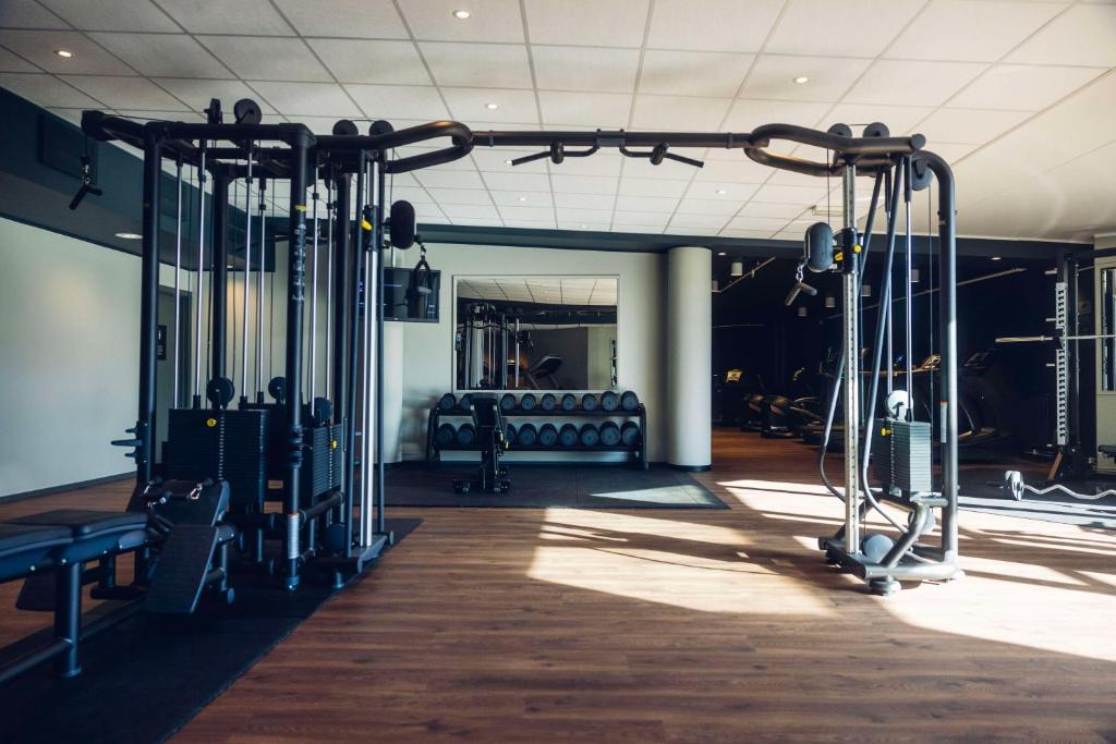 Fitness centrum a/nebo fitness zařízení v ubytování Radisson Blu Airport Hotel, Oslo Gardermoen