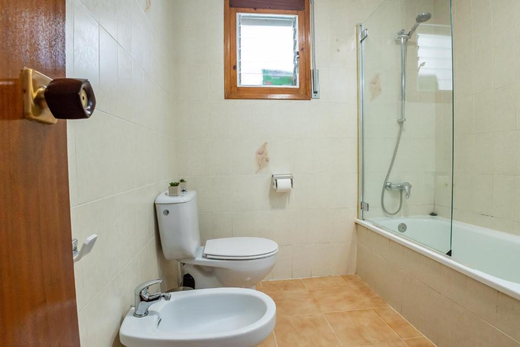 Koupelna v ubytování Casa Beatriz