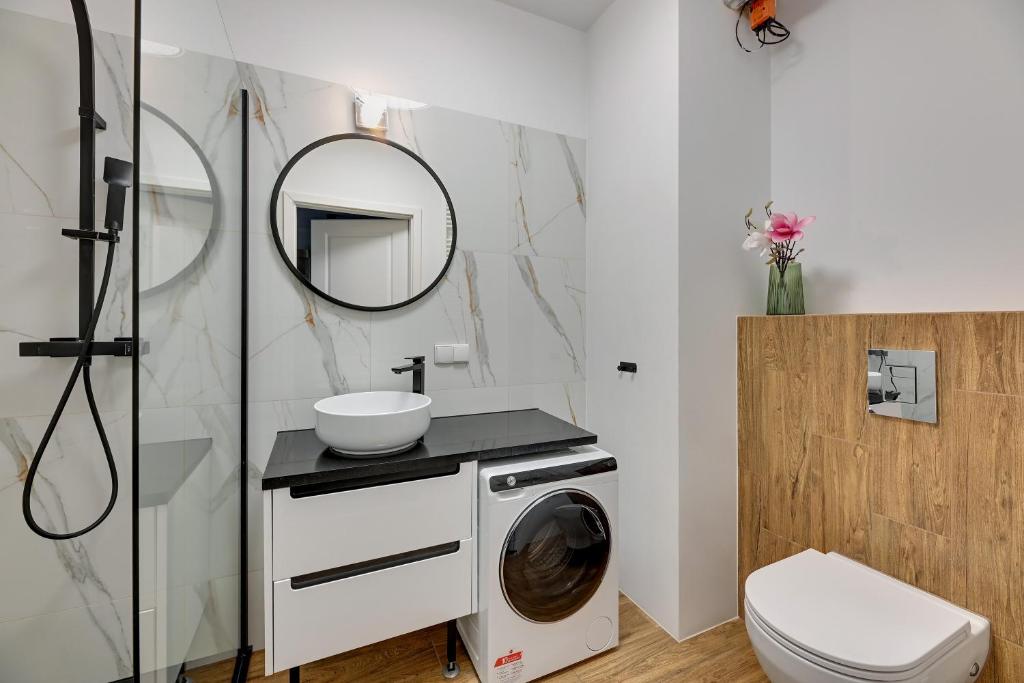 Kúpeľňa v ubytovaní RentPlanet - Apartamenty Chlebova II