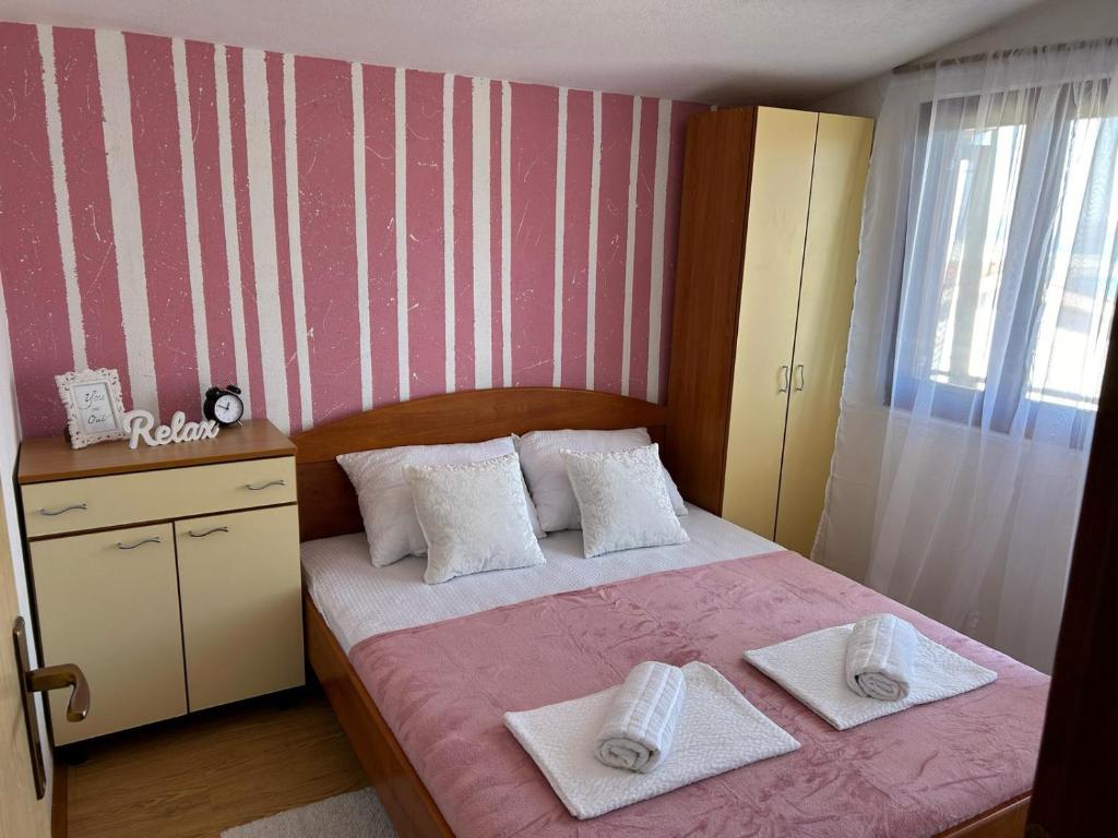 Posteľ alebo postele v izbe v ubytovaní Apartment Aralo - Veraja