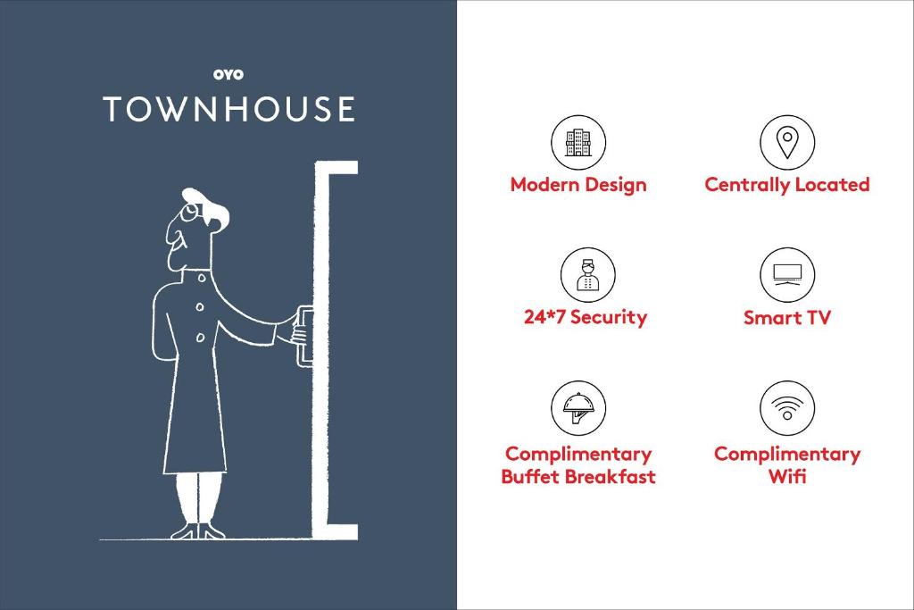 Půdorys ubytování Townhouse Classio Suites