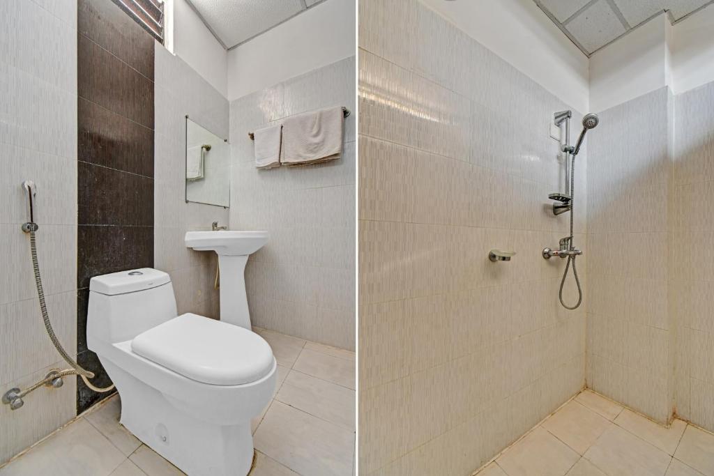Koupelna v ubytování Townhouse Classio Suites