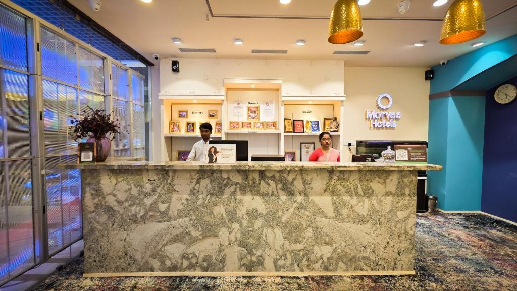 Vstupní hala nebo recepce v ubytování Morvee Hotels Durgapur