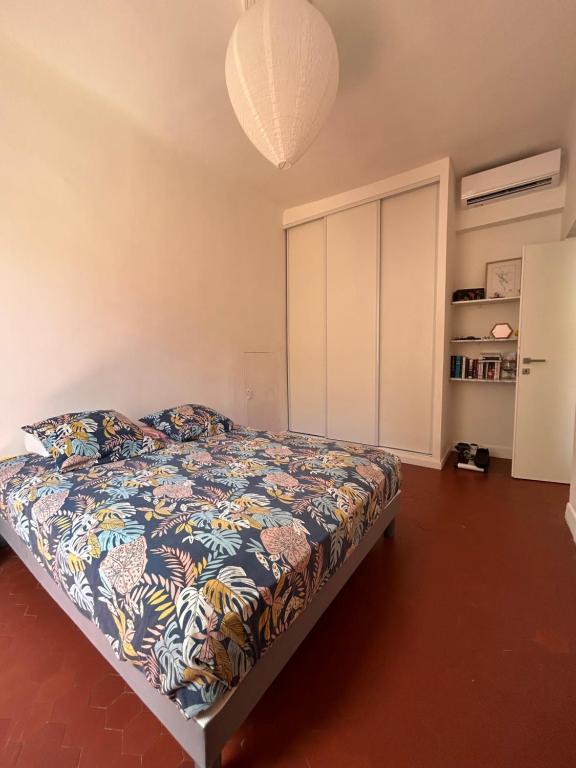 Postel nebo postele na pokoji v ubytování Chez Marion